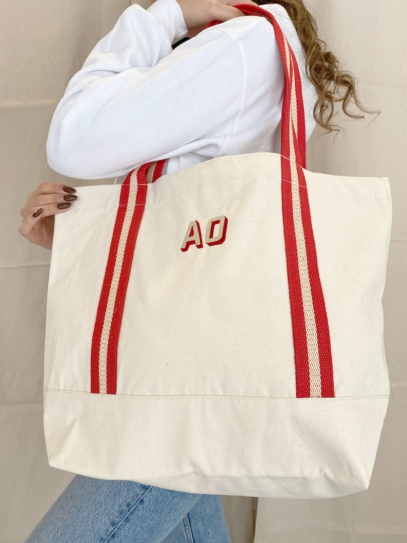 Extra Large Bridesmaid Beach Tote Bag for Wedding Party