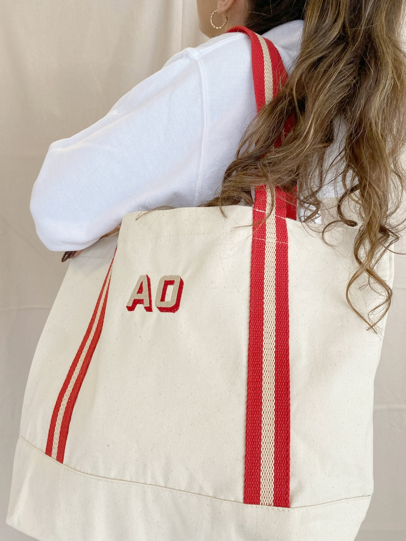 Extra Large Bridesmaid Beach Tote Bag for Wedding Party
