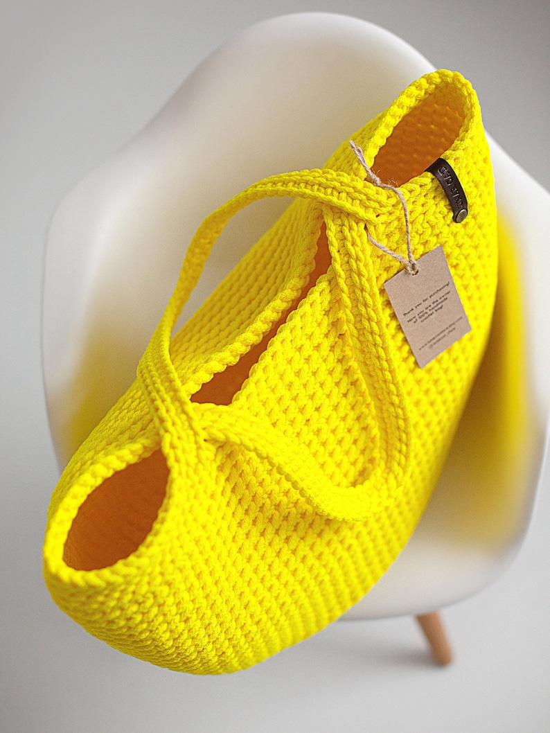 CloudyBags Crochet Tote Bag Pattern – Large Crochet Bag DIY Pattern for Beginners